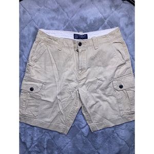 American Eagle outfitters khaki cargo shorts size 36